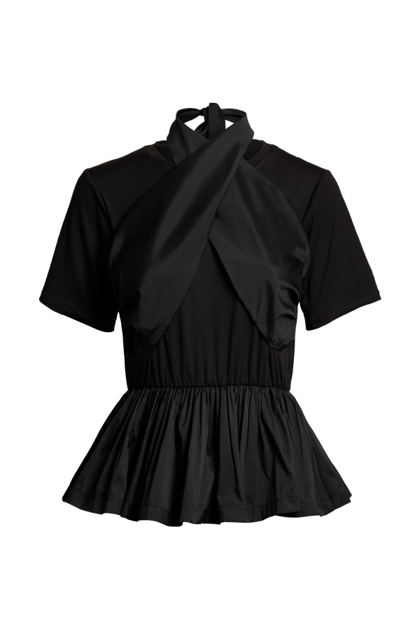 BIANCA BLACK T-SHIRT