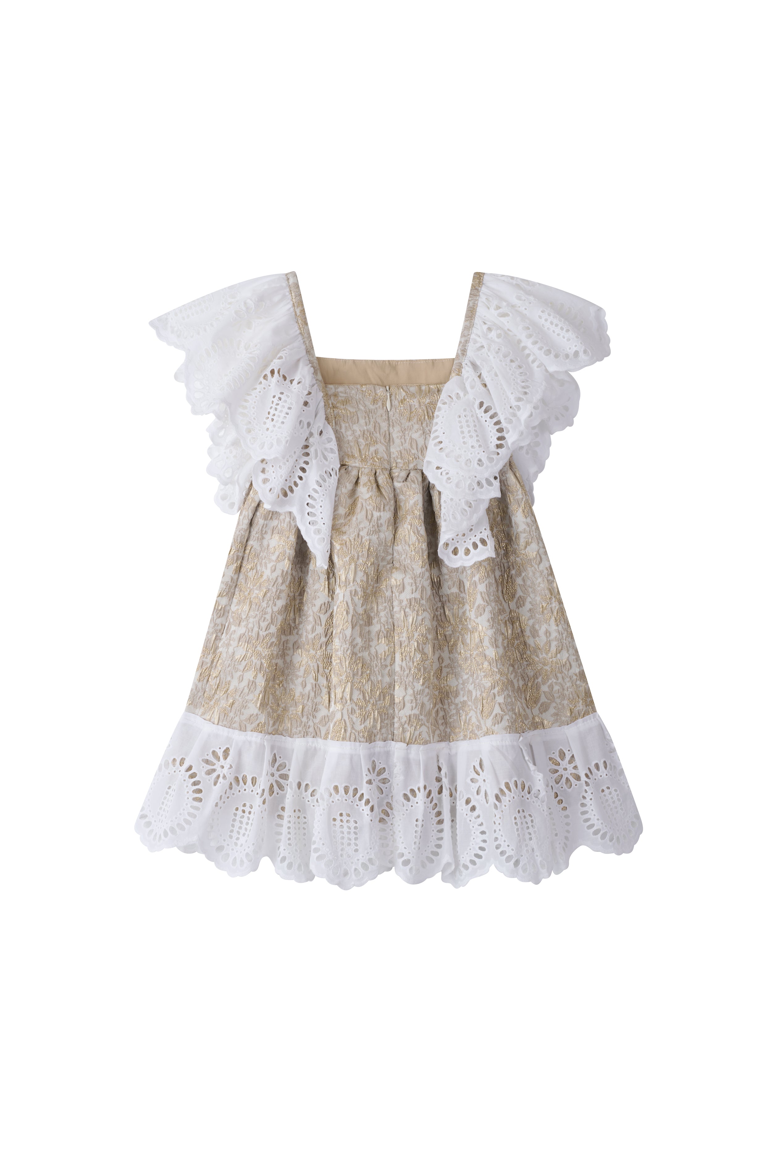 CAROLA DRESS GOLD KIDS