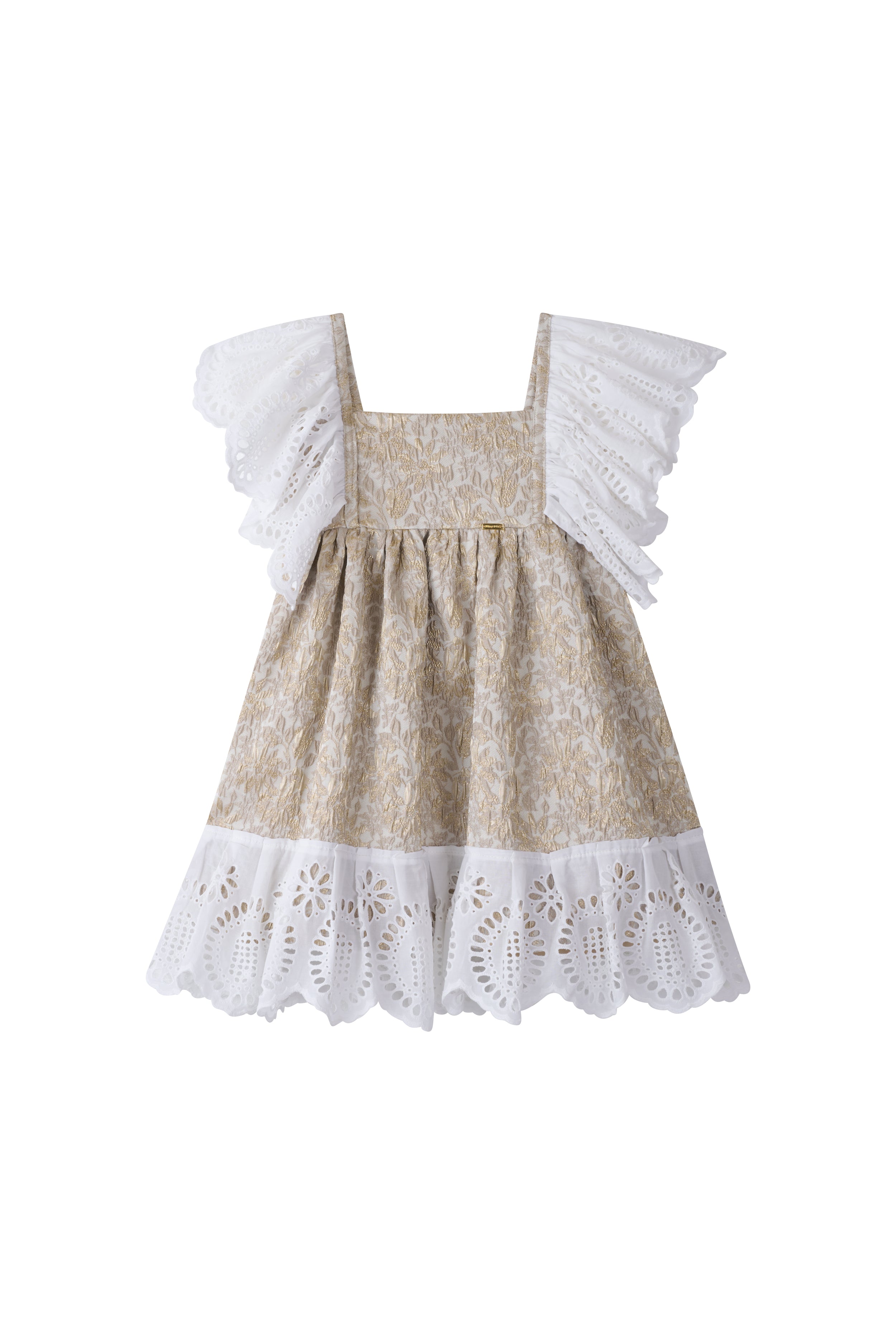 CAROLA DRESS GOLD KIDS