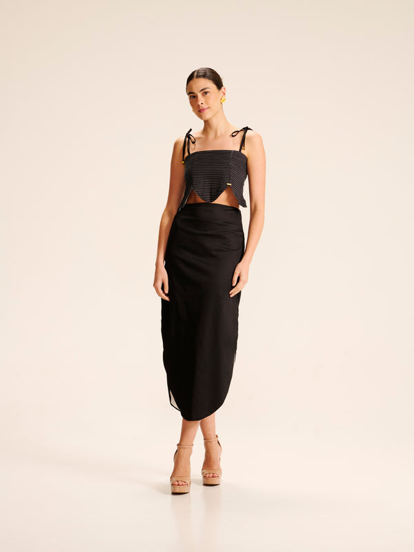 ISABELLA BLACK SKIRT