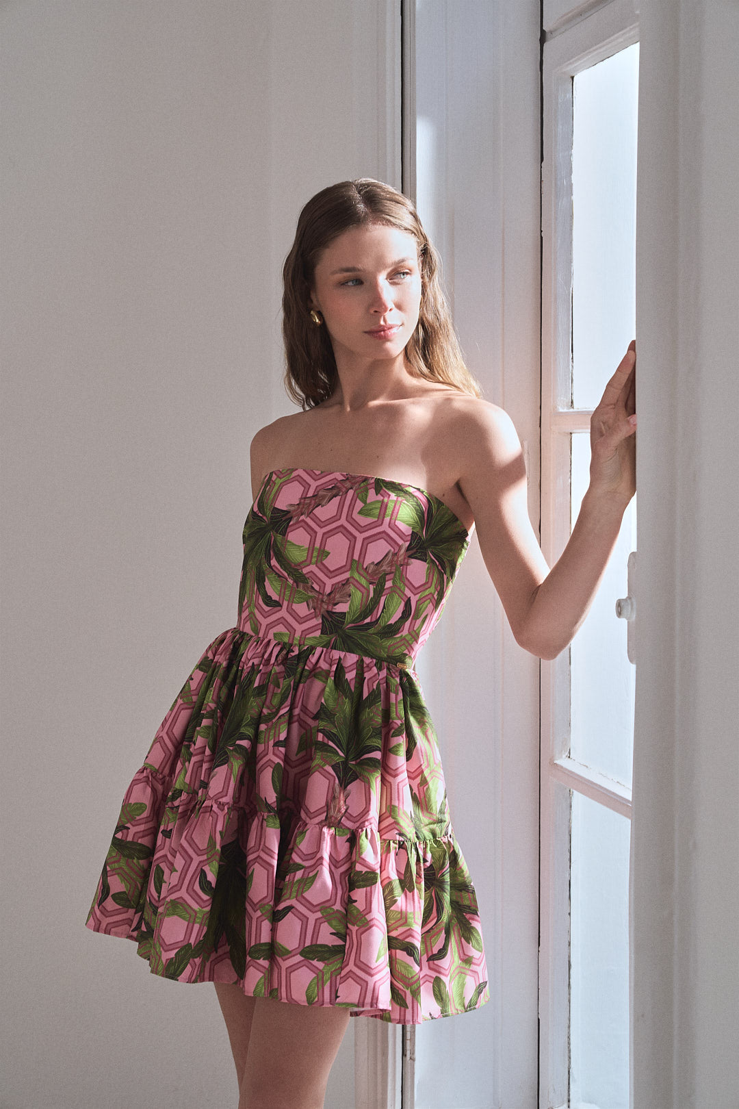 GABRIELA DRESS PALMS KIDS