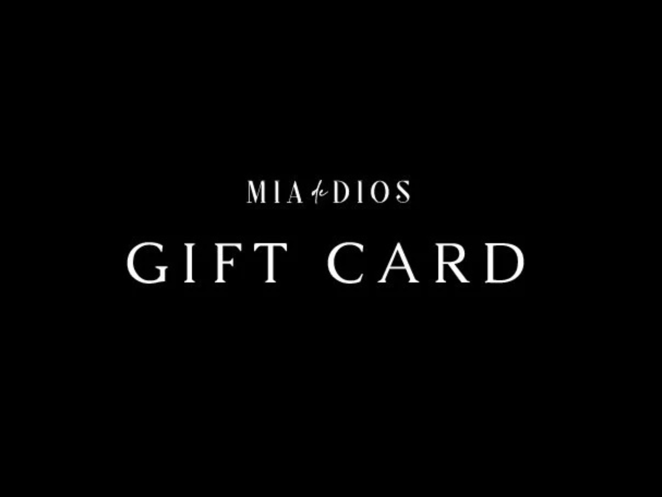 Gift Card MDD
