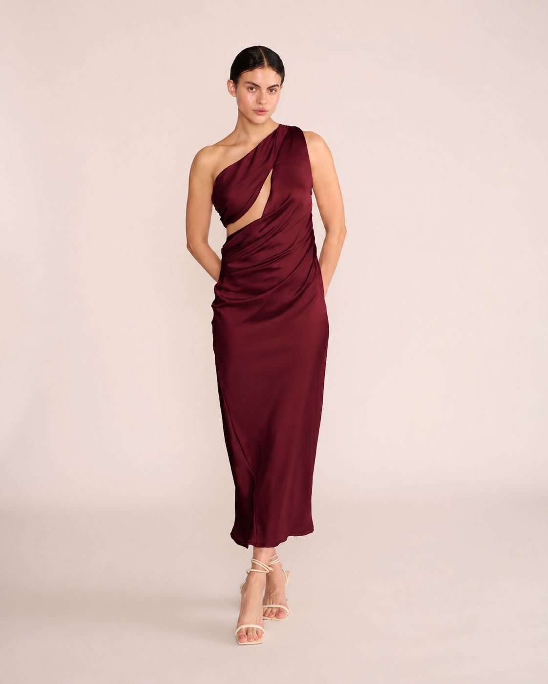 ATENEA DRESS MERLOT