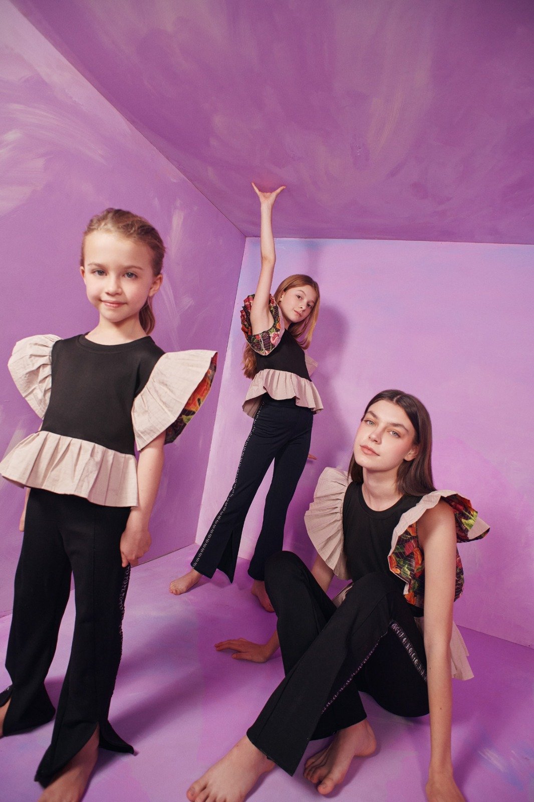 BELA T-SHIRT KIDS (FLOWERS)